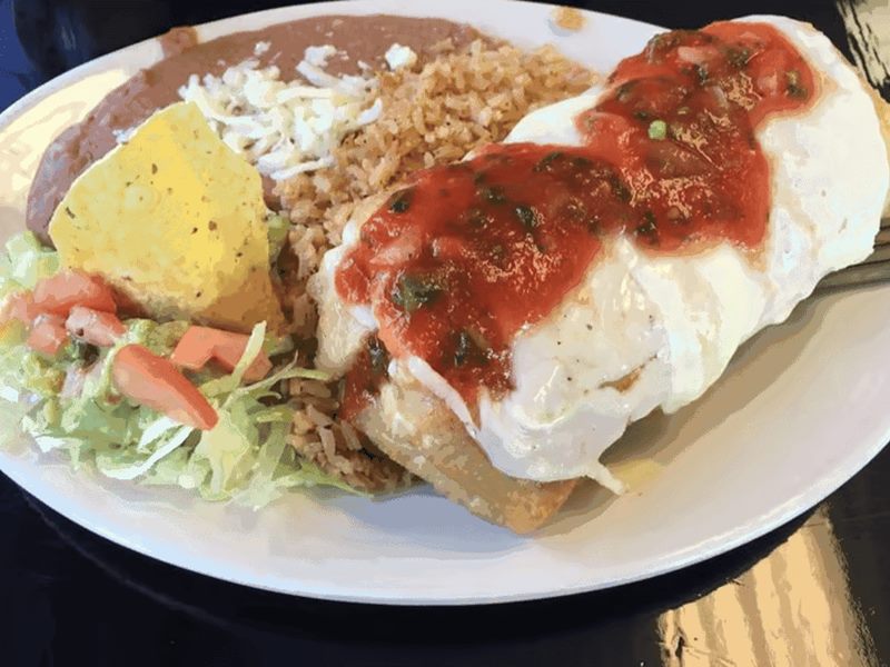 Riky's Mexican Grill food